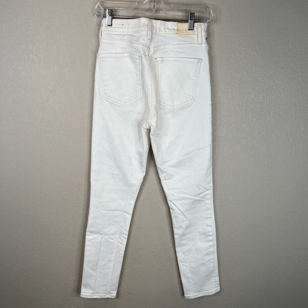Citizen of‎ Humanity Women's Olivia High Rise Slim Ankle Jeans White Size 25 - Picture 2 of 16